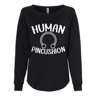 Hu Pincushion Body Piercing Enthusiast Artist Gift Womens California Wash Sweatshirt