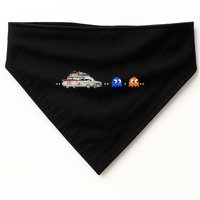 Halloween Pac Busters Game USA-Made Doggie Bandana