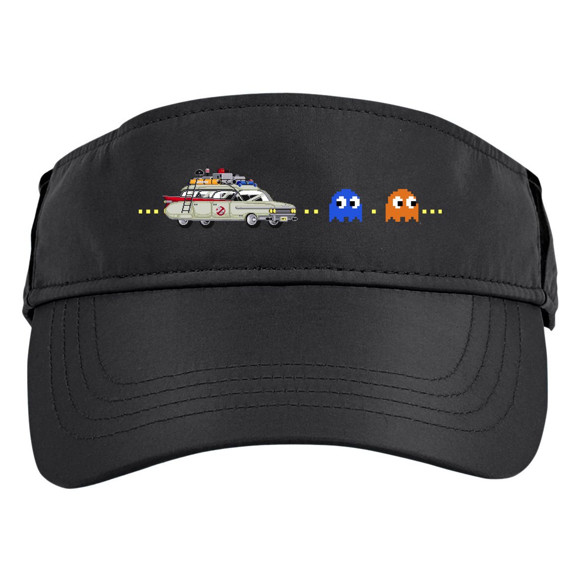Halloween Pac Busters Game Adult Drive Performance Visor