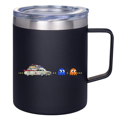 Halloween Pac Busters Game 12oz Stainless Steel Coffee Mug