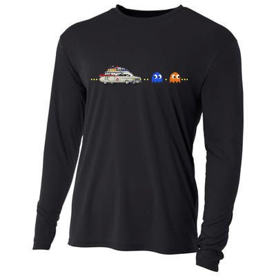 Halloween Pac Busters Game Cooling Performance Long Sleeve Crew