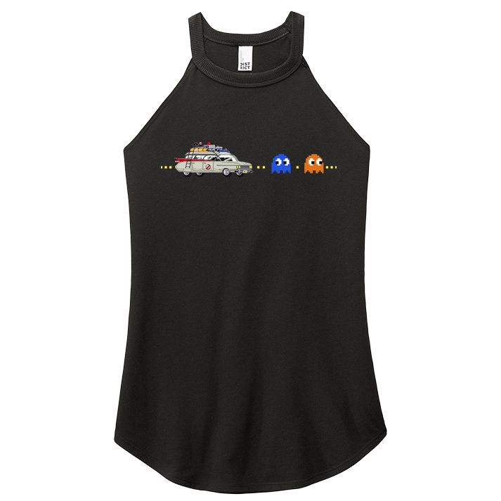 Halloween Pac Busters Game Women's Perfect Tri Rocker Tank