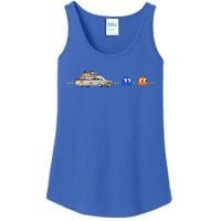 Halloween Pac Busters Game Ladies Essential Tank