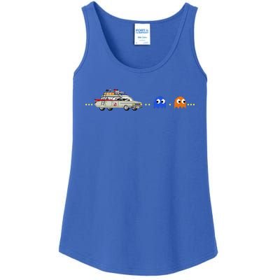 Halloween Pac Busters Game Ladies Essential Tank