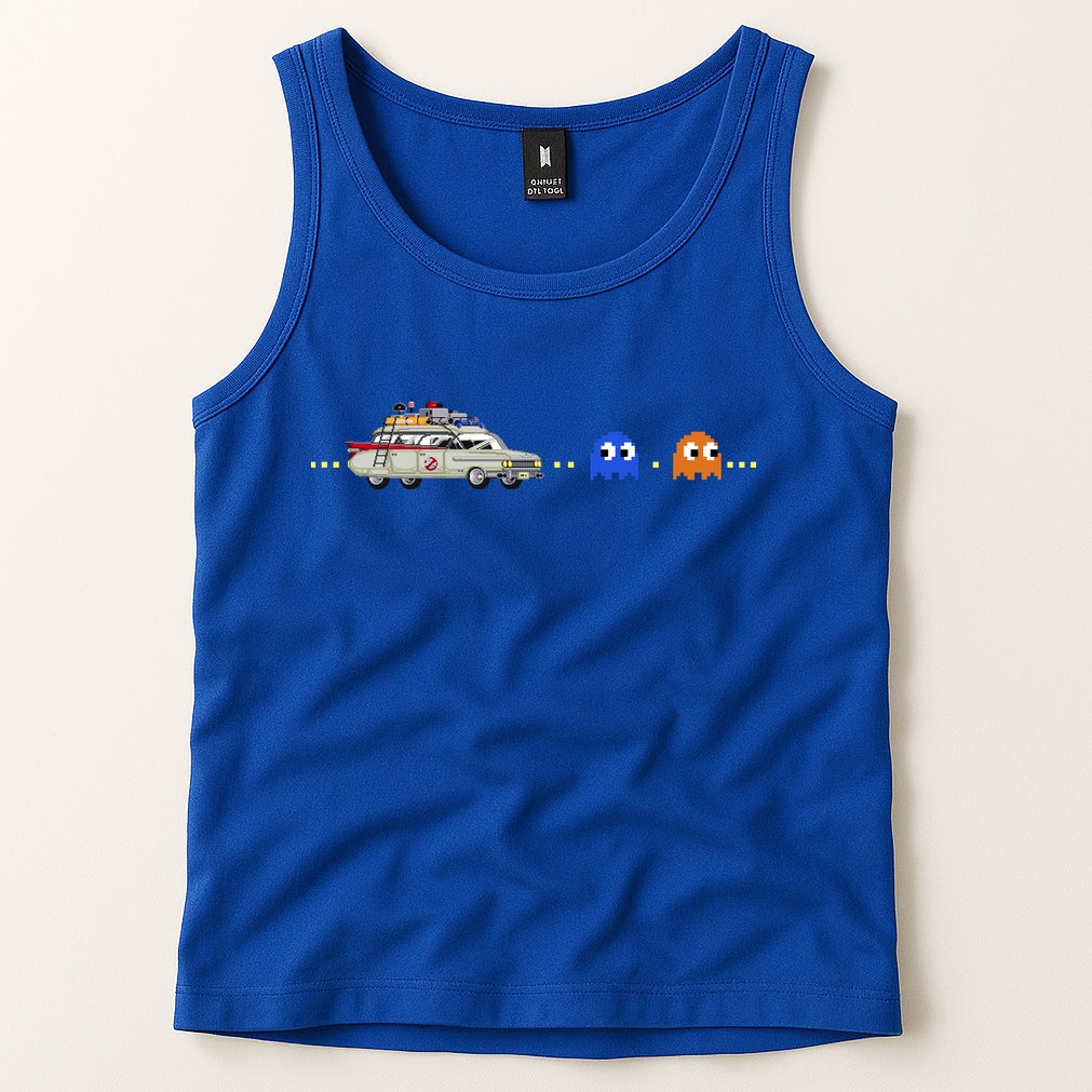 Halloween Pac Busters Game Tank Top