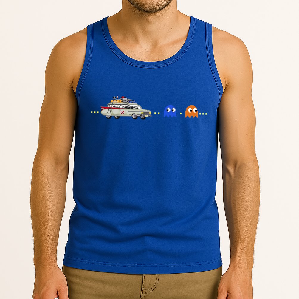 Halloween Pac Busters Game Tank Top