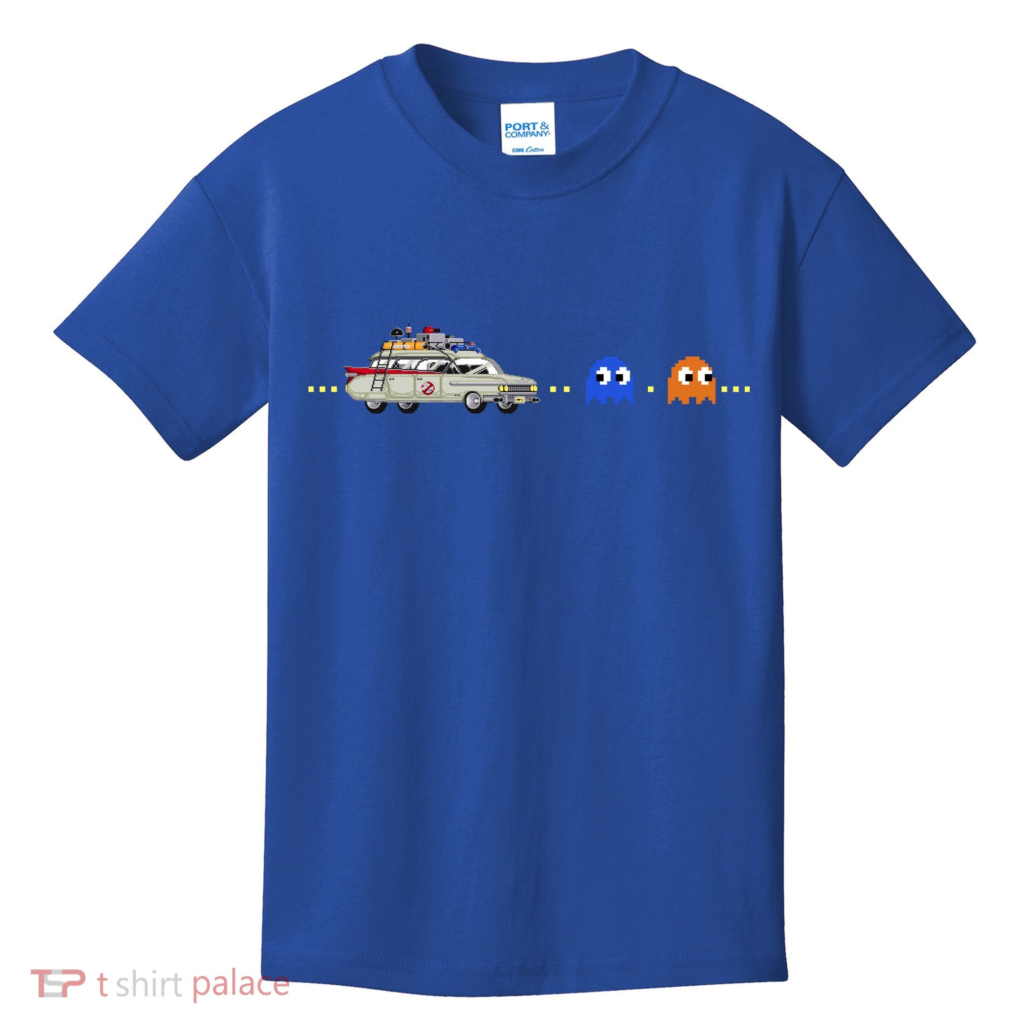 Halloween Pac Busters Game Kids T-Shirt