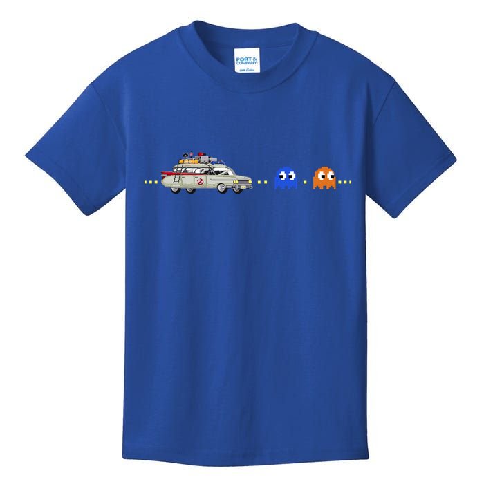 Halloween Pac Busters Game Kids T-Shirt