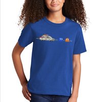 Halloween Pac Busters Game Kids T-Shirt