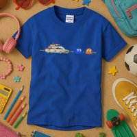 Halloween Pac Busters Game Kids T-Shirt