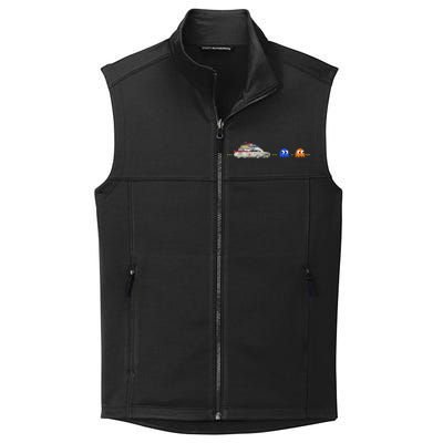 Halloween Pac Busters Game Collective Smooth Fleece Vest