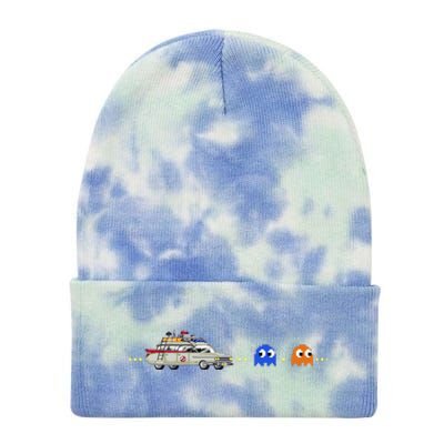 Halloween Pac Busters Game Tie Dye 12in Knit Beanie