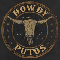 Howdy Putos Bull Skull Country Cowboy Western Adult Drive Performance Visor