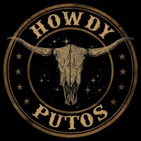 Howdy Putos Bull Skull Country Cowboy Western Zip Tote Bag