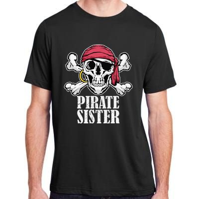 Hosting Pirate Birthday Jolly Roger Party Pirate Sister Adult ChromaSoft Performance T-Shirt