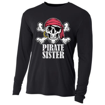 Hosting Pirate Birthday Jolly Roger Party Pirate Sister Cooling Performance Long Sleeve Crew