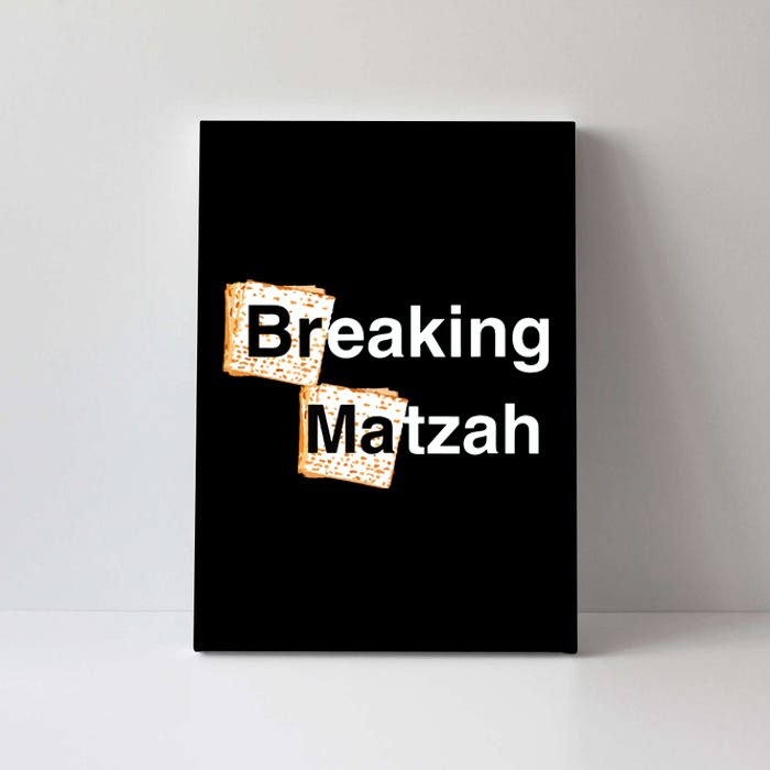 Happy Passover Breaking Matzah Afikoman Family Seder Pesach Canvas