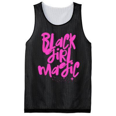 Hot Pink Black Girl Magic Stars Melanin Black Queen Woman Mesh Reversible Basketball Jersey Tank