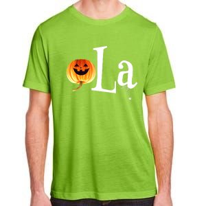 Halloween Pumpkin Comma La Funny Kamala Harris Gift Adult ChromaSoft Performance T-Shirt