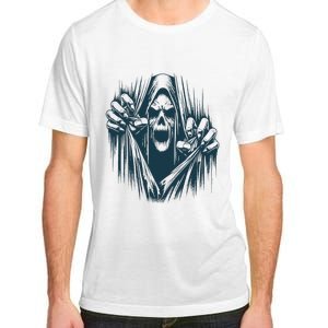 Halloween Party Costume Scary Ghoul Ripping Through Body Adult ChromaSoft Performance T-Shirt