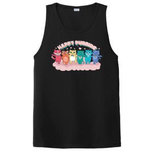 Happy Pride Colorful Cats PosiCharge Competitor Tank