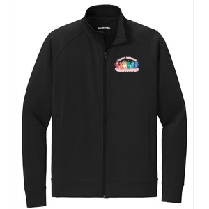 Happy Pride Colorful Cats Stretch Full-Zip Cadet Jacket