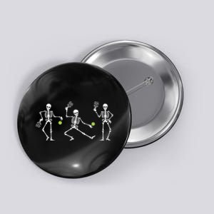 Halloween Pickleball Costume Skeletons Playing Pickleball Button