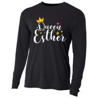 Happy Purim Costume Idea Queen Esther Hebrew Jewish Holiday Cooling Performance Long Sleeve Crew