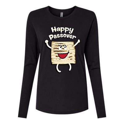 Happy Passover Cute Joyful Sedar Feast Gift Womens Cotton Relaxed Long Sleeve T-Shirt