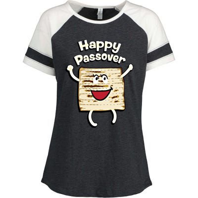 Happy Passover Cute Joyful Sedar Feast Gift Enza Ladies Jersey Colorblock Tee