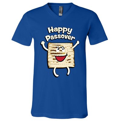 Happy Passover Cute Joyful Sedar Feast Gift V-Neck T-Shirt