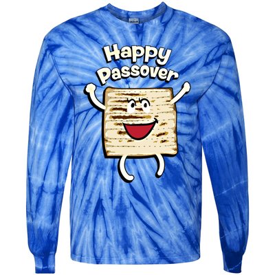 Happy Passover Cute Joyful Sedar Feast Gift Tie-Dye Long Sleeve Shirt