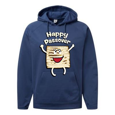 Happy Passover Cute Joyful Sedar Feast Gift Performance Fleece Hoodie