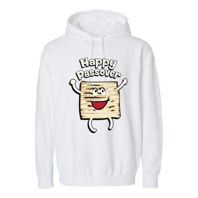 Happy Passover Cute Joyful Sedar Feast Gift Garment-Dyed Fleece Hoodie