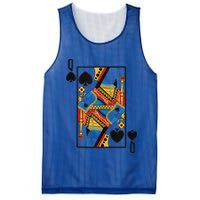 Halloween Playing Card Costume QUEEN Of SPADES Mesh Reversible Basketball Jersey Tank