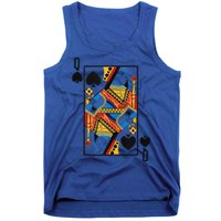 Halloween Playing Card Costume QUEEN Of SPADES Tank Top