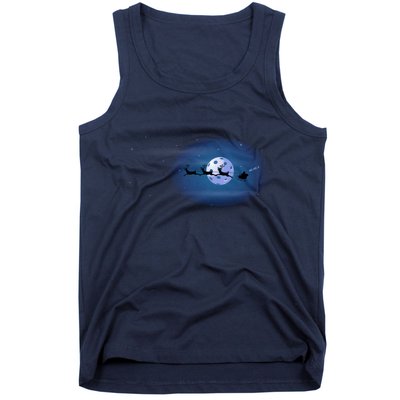 HoHo2 | Pickleball Christmas | Pickleball Santa | Pickleball Moon | Great Tank Top