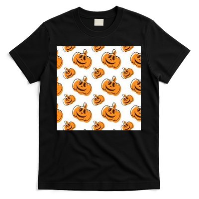 Halloween Pumpkin Cartoon T-Shirt