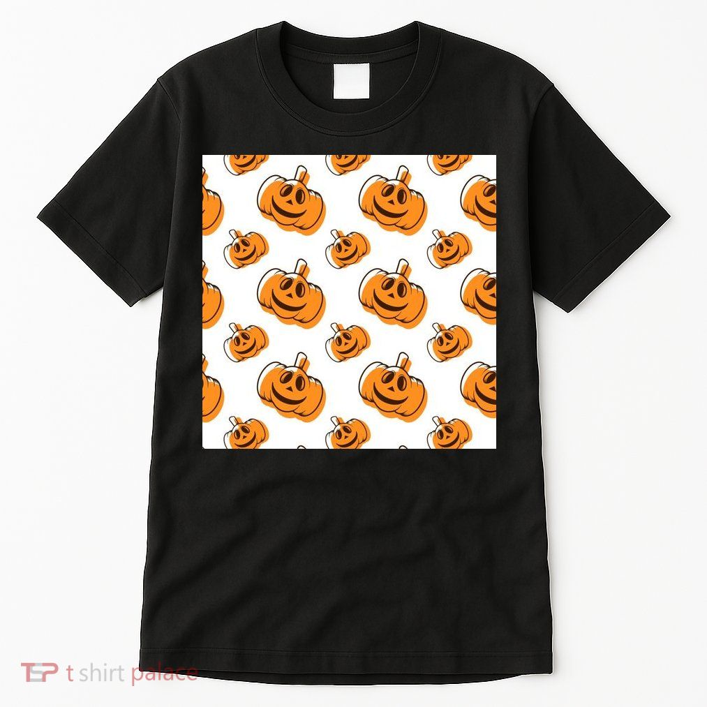 Halloween Pumpkin Cartoon Tall T-Shirt
