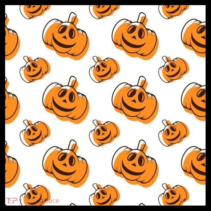 Halloween Pumpkin Cartoon Tall T-Shirt