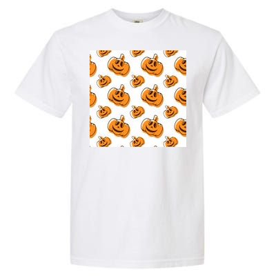 Halloween Pumpkin Cartoon Garment-Dyed Heavyweight T-Shirt