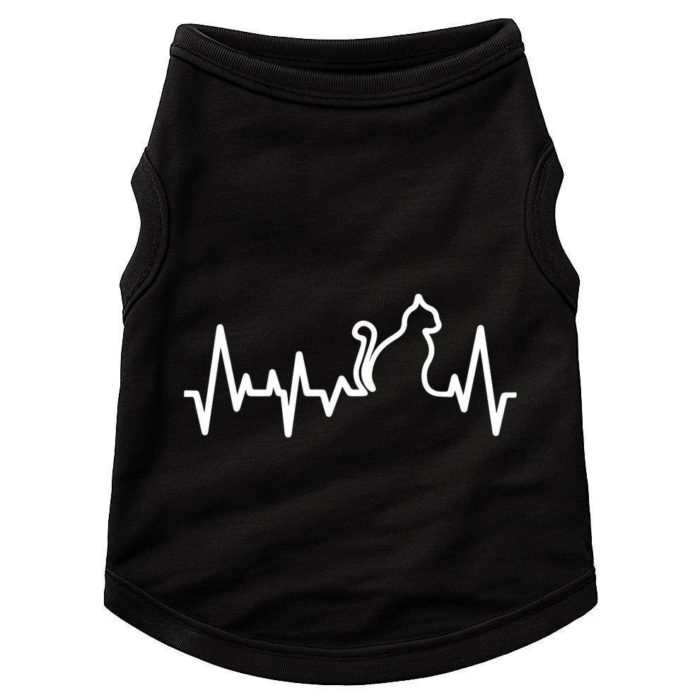 Heartbeat Pulse Cat Doggie Tank