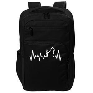 Heartbeat Pulse Cat Impact Tech Backpack