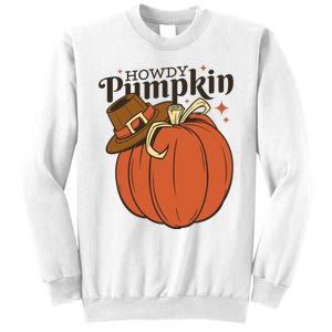 Howdy Pumpkin Cowboy Fall Sweatshirt