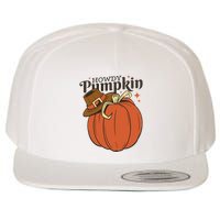 Howdy Pumpkin Cowboy Fall Wool Snapback Cap
