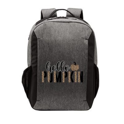 Hello Pumpkin Cheetah Leopard Animal Print Fall Design Great Gift Vector Backpack