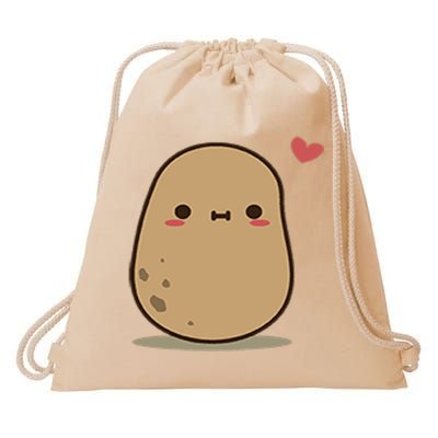 Happy Potato Cool Gift Drawstring Bag