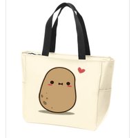 Happy Potato Cool Gift Zip Tote Bag