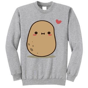 Happy Potato Cool Gift Tall Sweatshirt