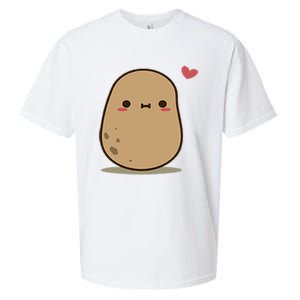 Happy Potato Cool Gift Sueded Cloud Jersey T-Shirt